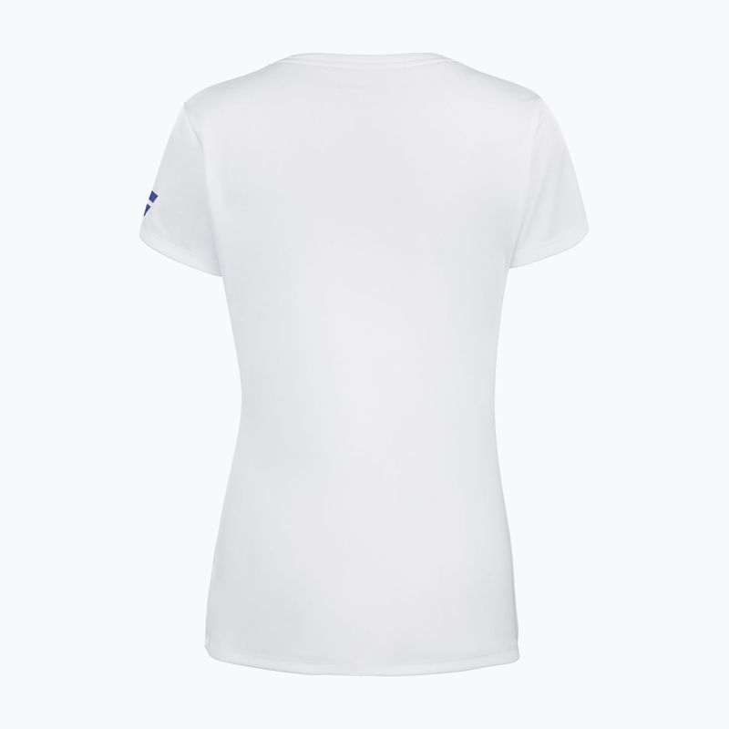 Vaikiški marškinėliai Babolat Play Cap Sleeve Top Jr white/white 2