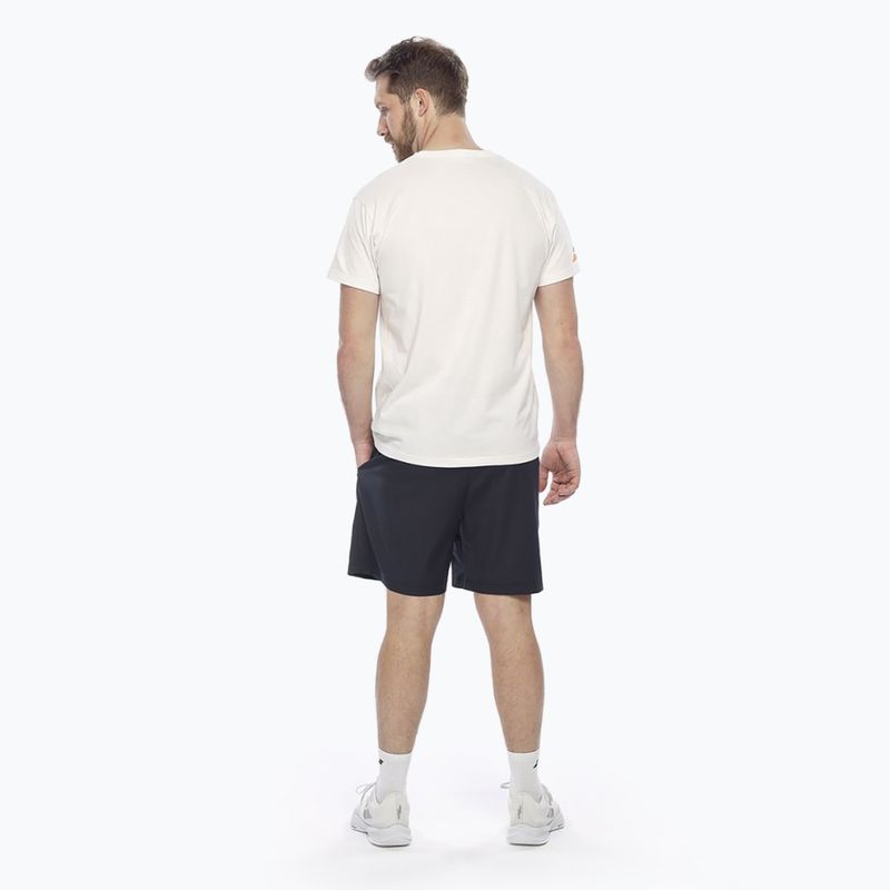 Babolat vyriški marškinėliai Exercise Message 1000 white/white 3