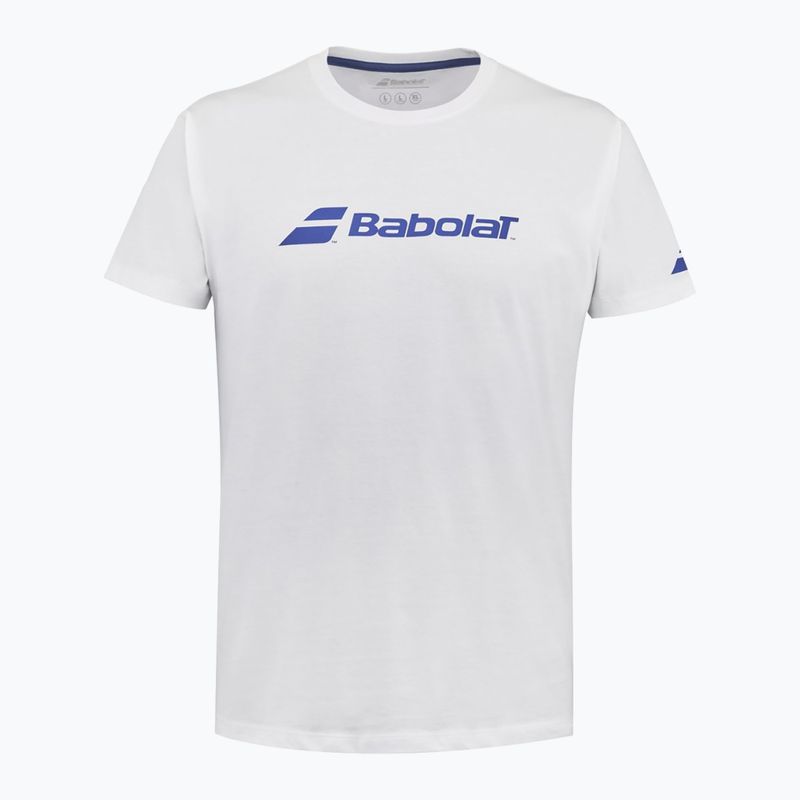 Vyriški marškiniai Babolat Exercise Babolat white/white