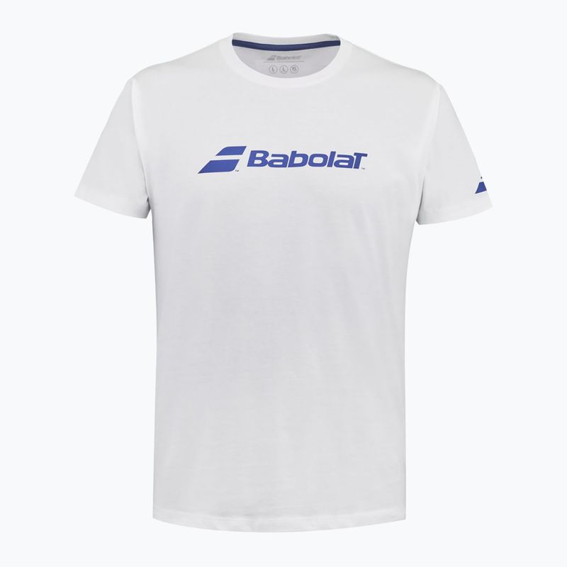 Vaikiški marškinėliai Babolat Exercise Babolat Jr white/white