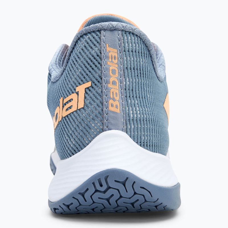 Moteriški badmintono bateliai Babolat Shadow Spirit 2 grey/ coral 6