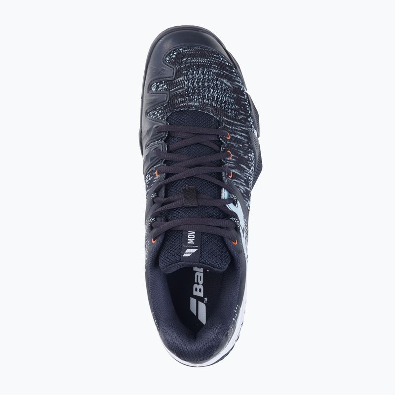 Vyriški padelio batai Babolat Movea black/ light blue 12