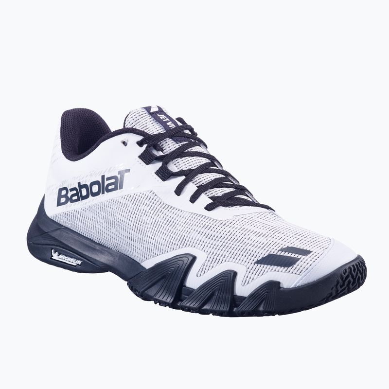 Vyriški padelio batai Babolat Jet Viva white/ black 8