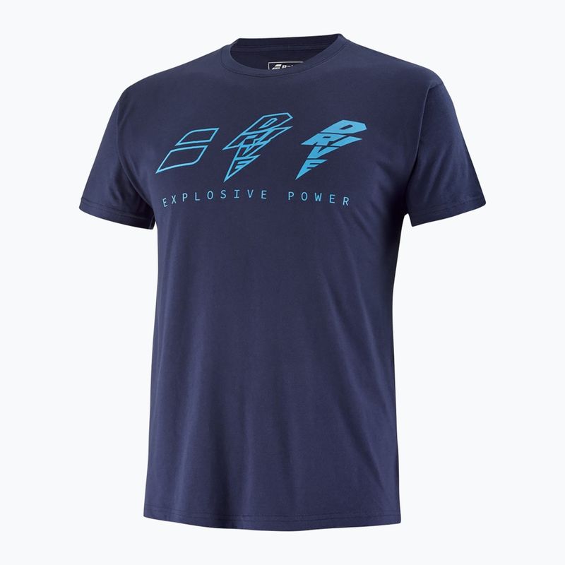 Vyriški marškiniai Babolat Drive Cotton drive heritage blue 3