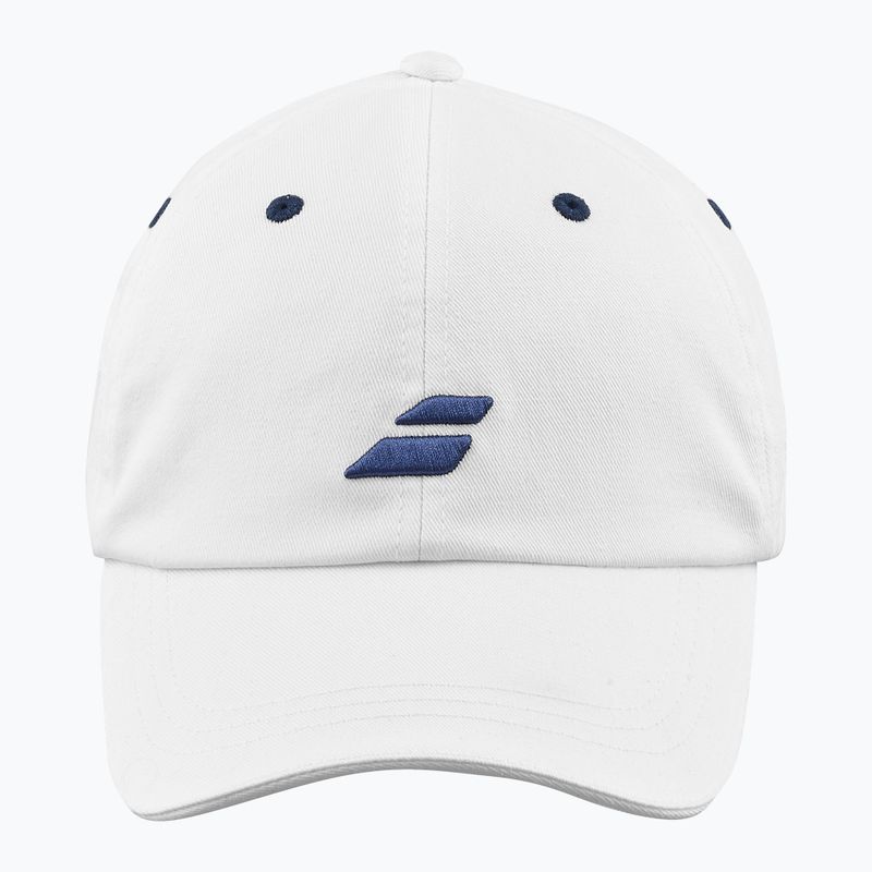 Kepuraitė su snapeliu Babolat Drive Cotton Cap white/drive blue 2