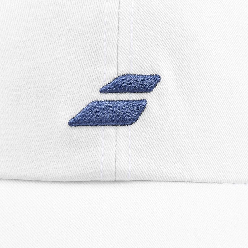 Kepuraitė su snapeliu Babolat Drive Cotton Cap white/drive blue 3