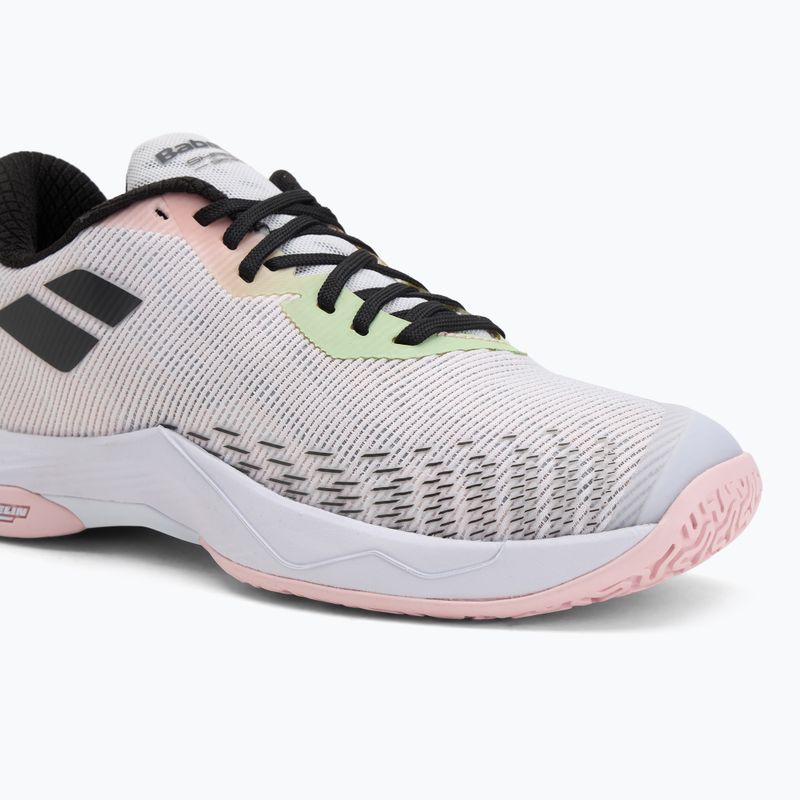 Badmintono bateliai Babolat Shadow Spirit 2 W white/white 7