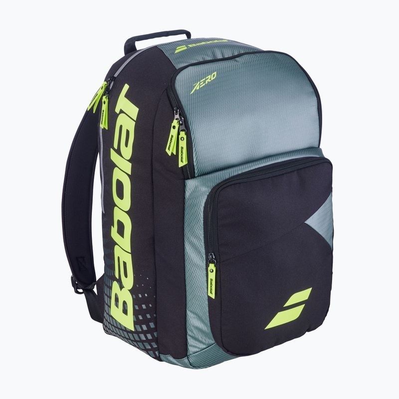 Teniso kuprinė Babolat Pure Aero 40 l metallic grey/black/fluo yellow