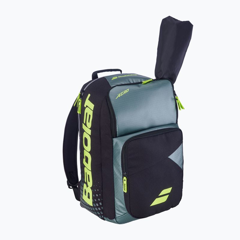 Teniso kuprinė Babolat Pure Aero 40 l metallic grey/black/fluo yellow 3