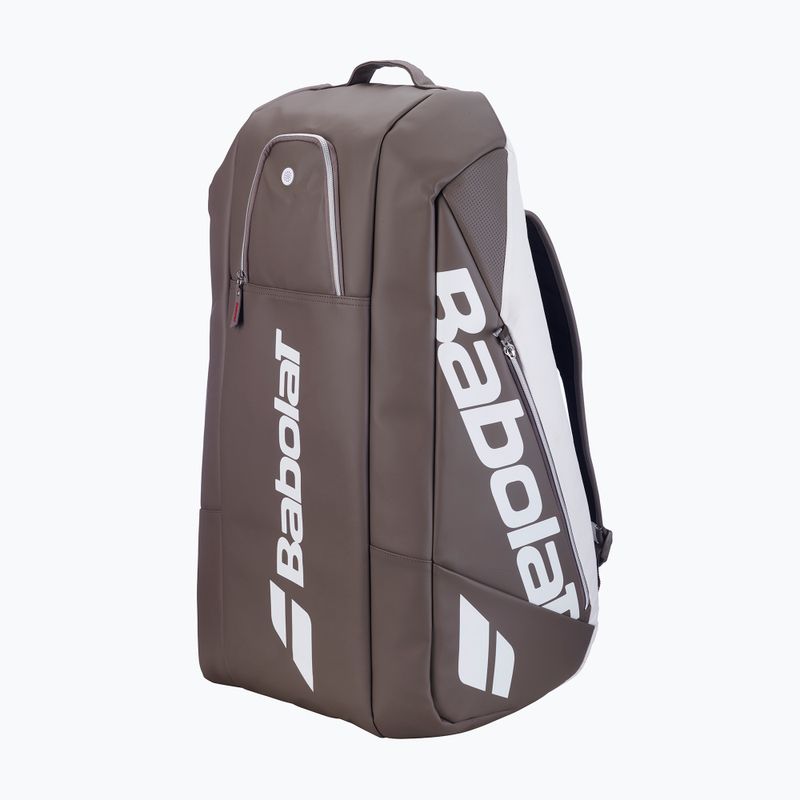 Teniso krepšys Babolat RH9 Pure Wimbledon 80 l white/dark beige