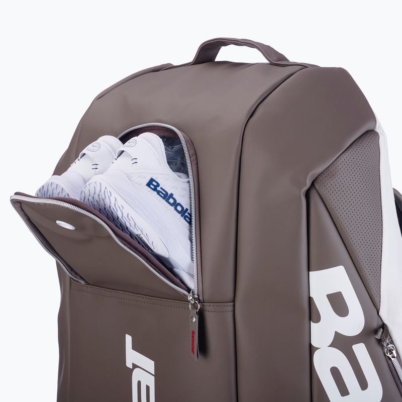 Teniso krepšys Babolat RH9 Pure Wimbledon 80 l white/dark beige 4