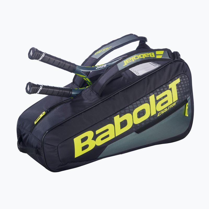 Teniso krepšys Babolat RH Carlitos Junior 35 l black/fluorescent yellow 3