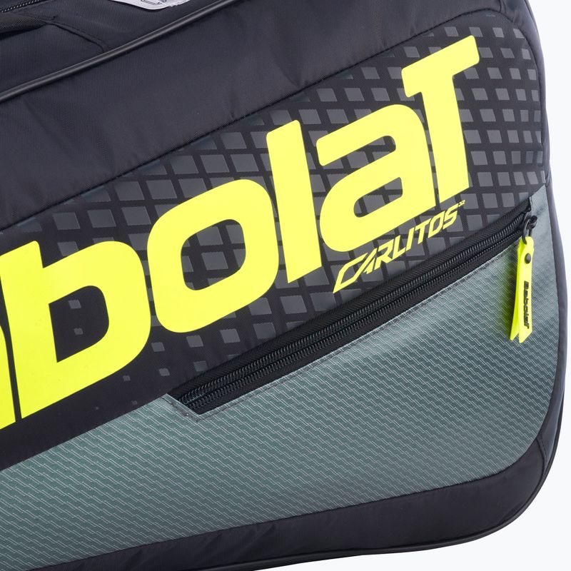 Teniso krepšys Babolat RH Carlitos Junior 35 l black/fluorescent yellow 5