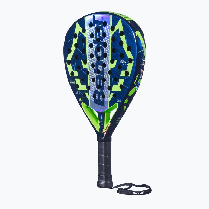 Padelio raketė Babolat Viper Juan Lebron 3.0 FW blue depths/green flash 2