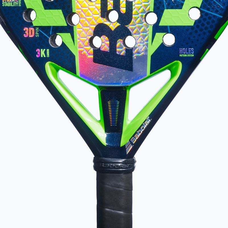 Padelio raketė Babolat Viper Juan Lebron 3.0 FW blue depths/green flash 4