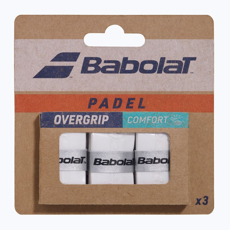 Padelio apvija Babolat Comfort Padel 3 pack white 3