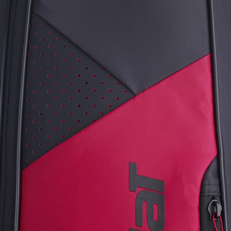 Krepšys badmintonui Babolat Backrack 3 27 l burgundy/black 3