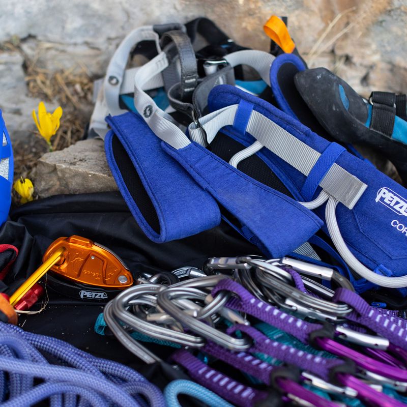 Petzl Grigri + oranžinis tvirtinimo įtaisas D13A AG 2