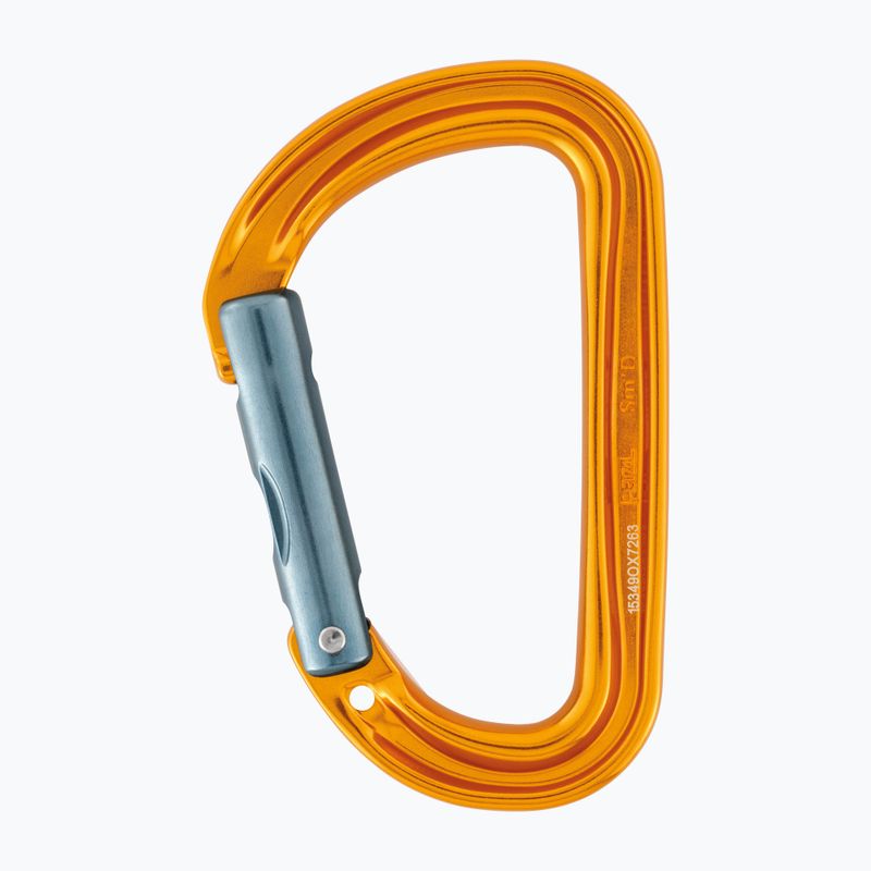 Laipiojimo karabinas Petzl Sm'D Wall oranžinis