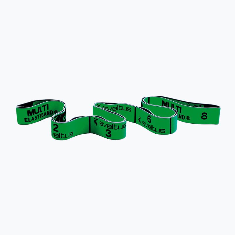 Sveltus Multi Elastiband pratimų guma žalia 0103 3