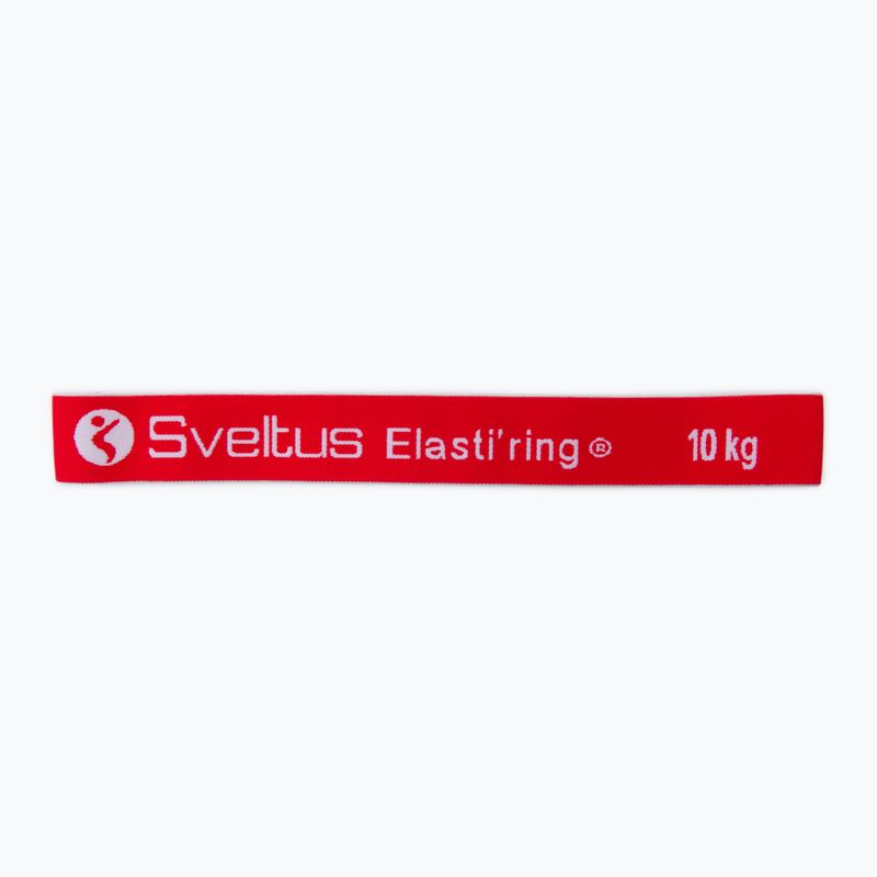 Sveltus Elasti'ring treniruočių guma raudona 0154