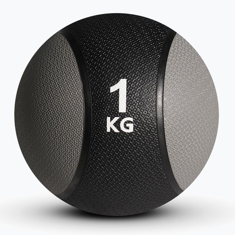 Medicininis kamuolys Sveltus Medicine Ball Rubber 1 kg grey/ black 2