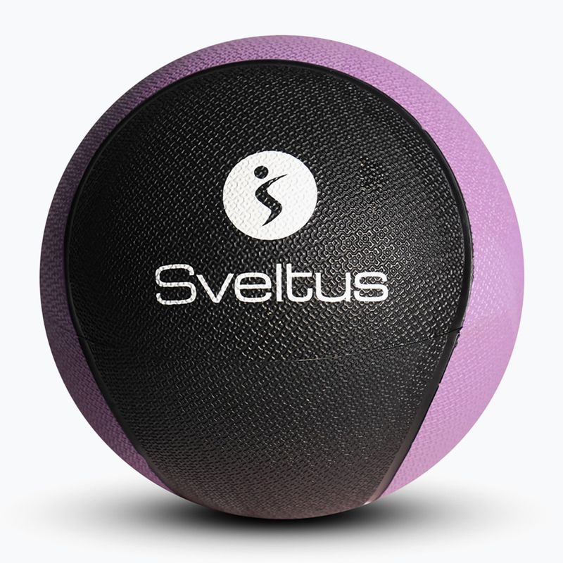 Medicininis kamuolys Sveltus Medicine Ball Rubber 5 kg violet/ black