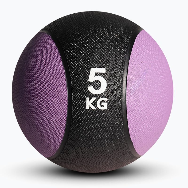 Medicininis kamuolys Sveltus Medicine Ball Rubber 5 kg violet/ black 2