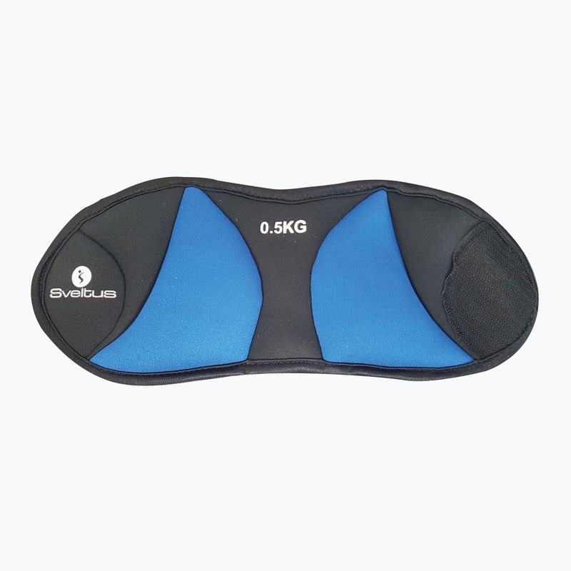 Kulkšnies svarmenys Sveltus Ankle Weight Cuff 2 x 500 g blue 2