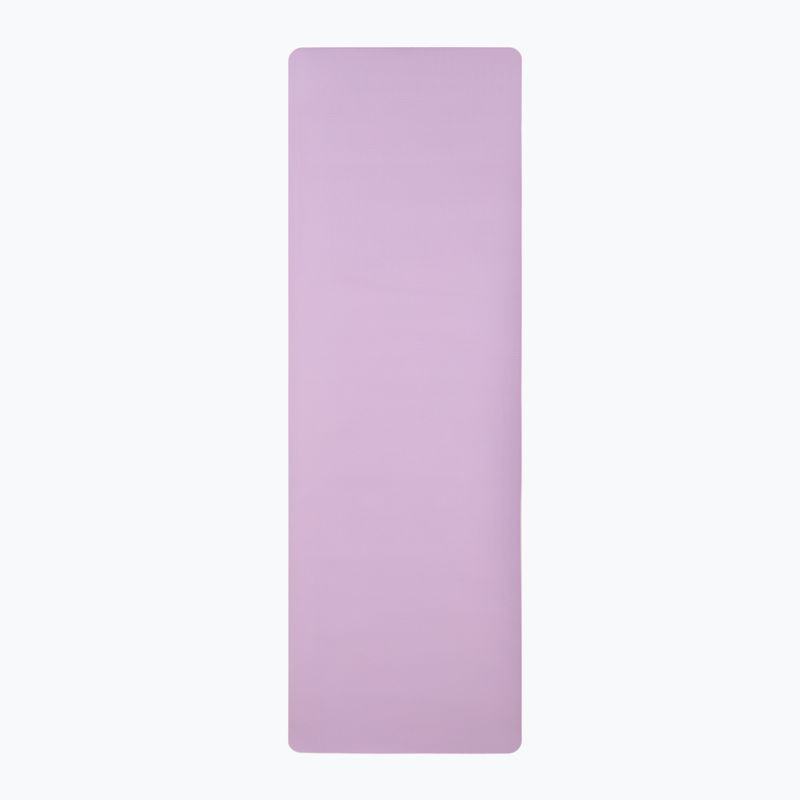 Pratimų kilimėlis Sveltus Cork Yoga natural/ lilac 2