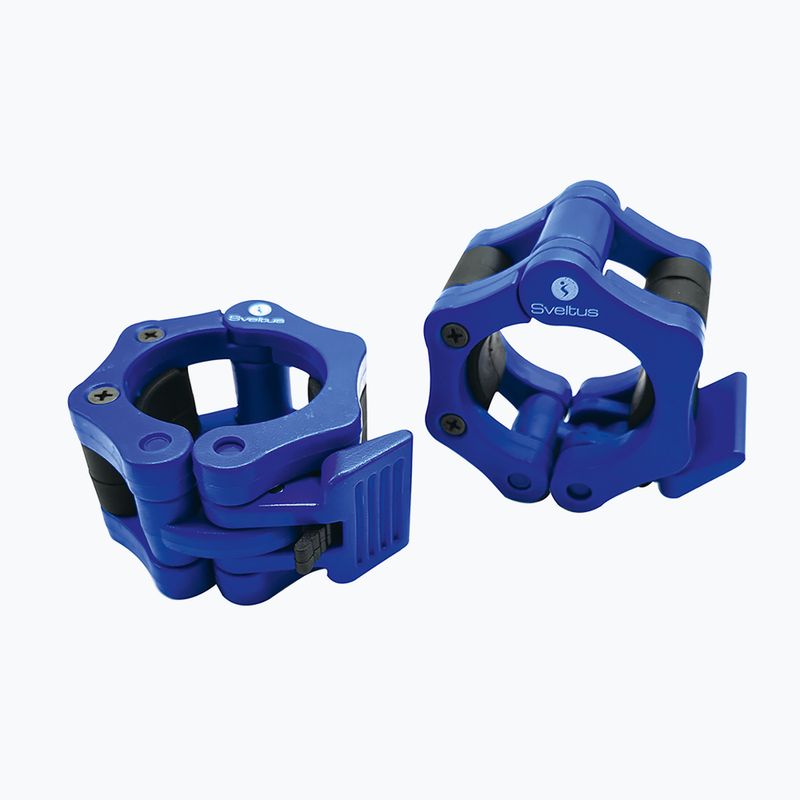 Štangos spaustukai Sveltus 1648 Olympic 2 vnt. blue 2