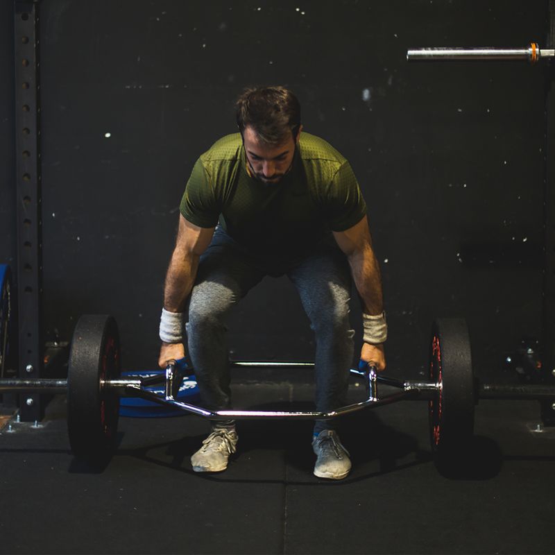 Grifas Sveltus Olympic Trap Bar + 2 spaustukai 2