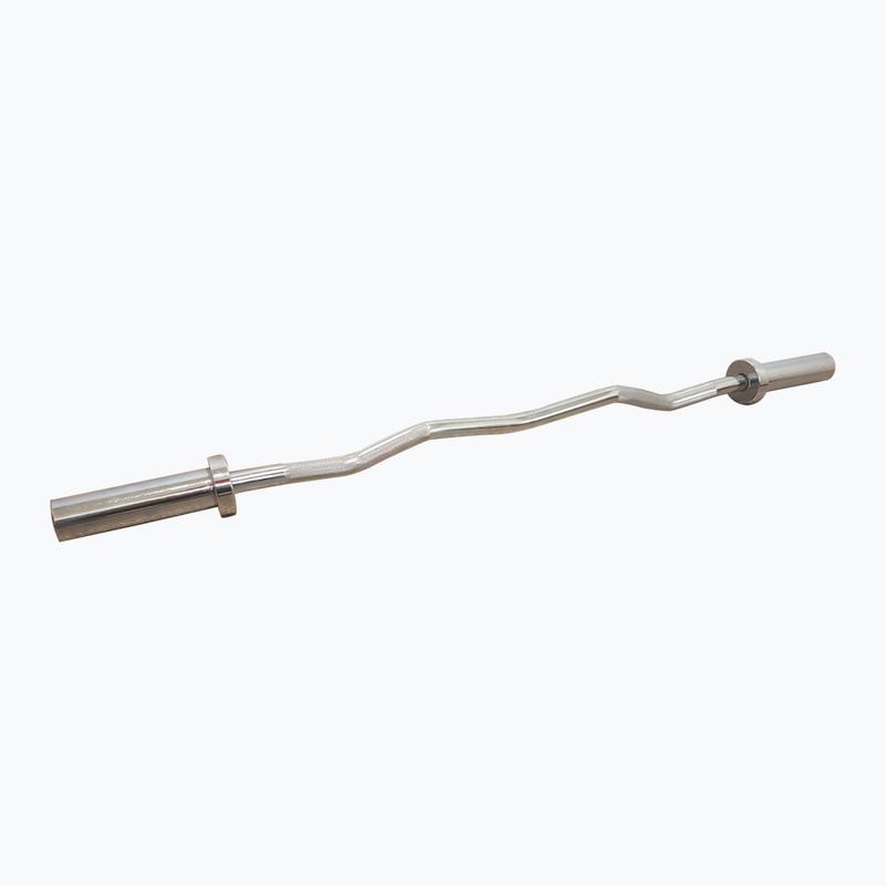 Grifas lenktas Sveltus Ez Curl Bar + 2 Spring Collars chrome 2