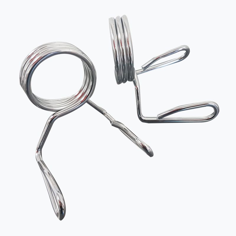 Grifas lenktas Sveltus Ez Curl Bar + 2 Spring Collars chrome 3