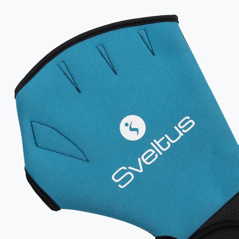 Aquafitness pirštinės Sveltus 1840 Aqua black/blue 4
