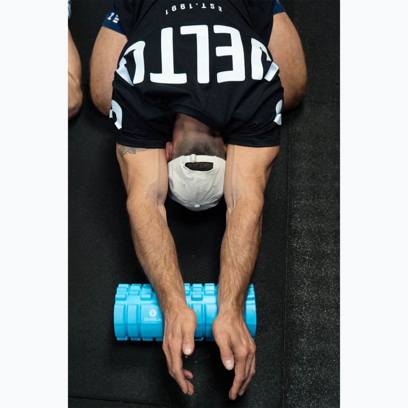 Masažo volelis Sveltus Foam With Grid blue 3