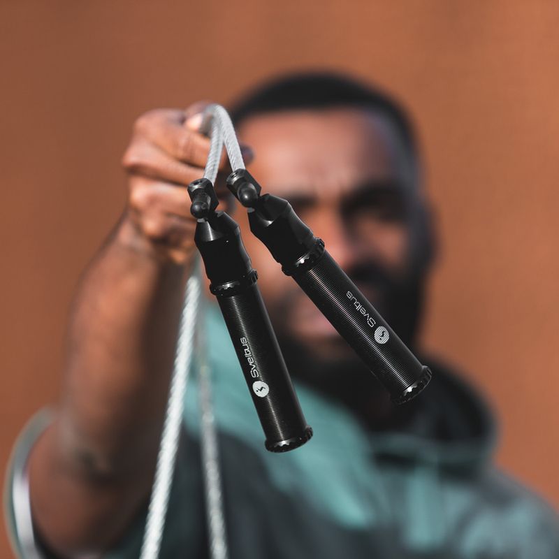 Šokdynė Sveltus Heavy Jump Rope grey 3