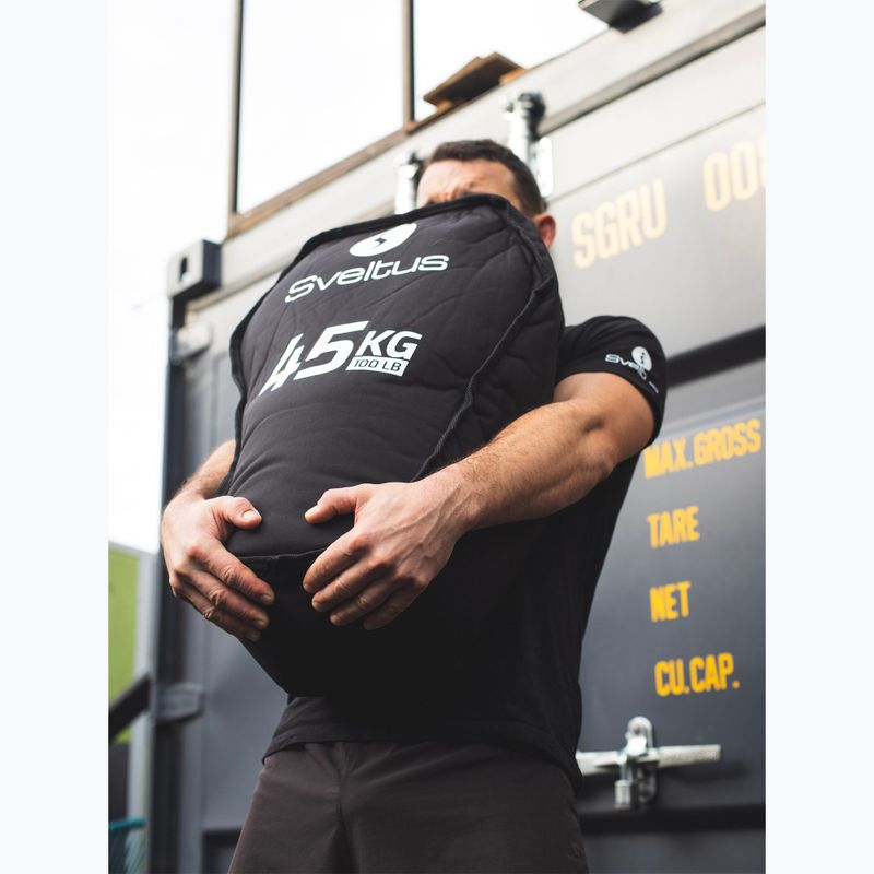 Treniruočių maišas Sveltus Husafell Bag 45 kg black 6