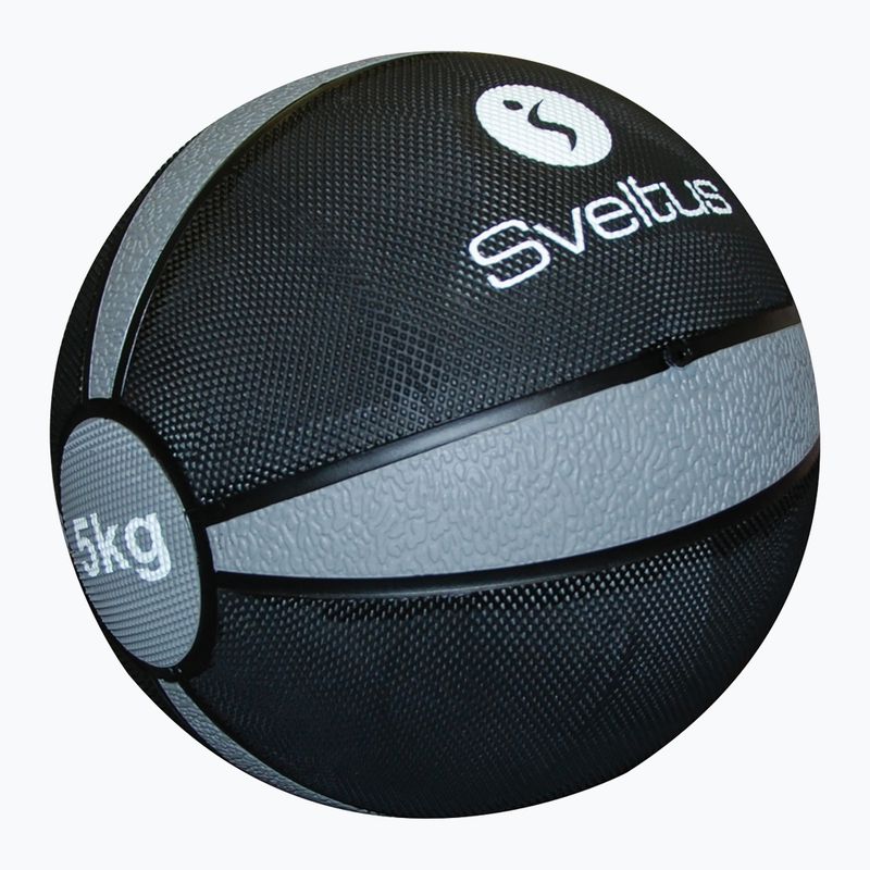 Medicininis kamuolys Sveltus Medicine Ball 5 kg black/grey