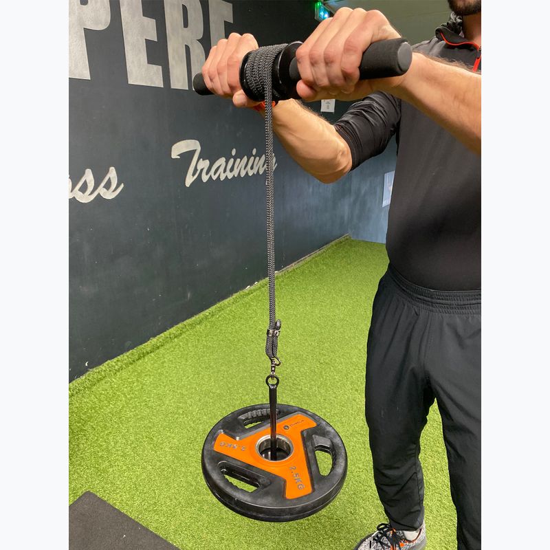 Riešų ir dilbių treniruoklis Sveltus Wrist Roller black 3