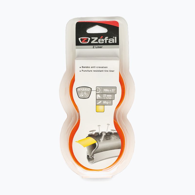 Įdėklai nuo pradūrimo Zefal Z-Liner 27mm 2 vnt. orange 2