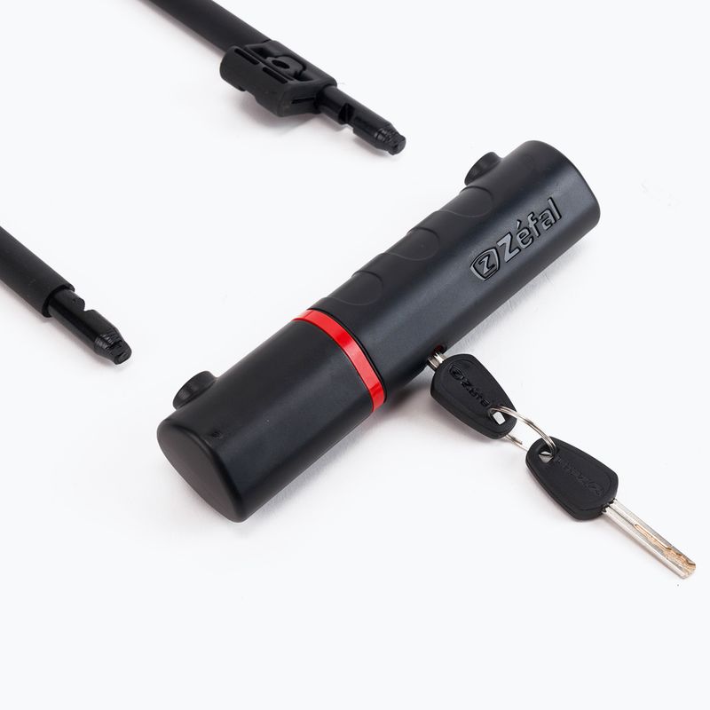 Zefal K-Traz U11 Cable Level 11 U-Lock dviračių užraktas juodas 4922B 5
