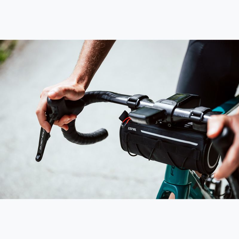 Dviračio vairo krepšys Zefal Z Adventure F1 1,2 l black 12