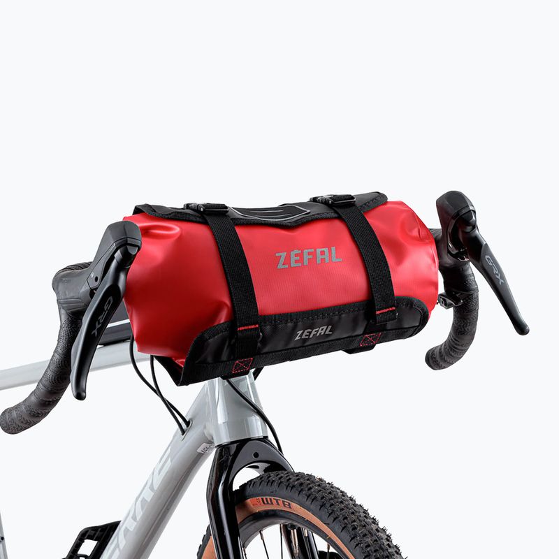 Dviračio vairo krepšys Zefal Z Adventure F5 5 l red/black 3