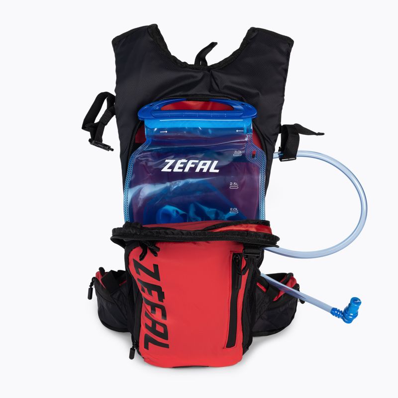 Zefal Hydro Enduro dviračių kuprinė juodai raudona ZF-7165 2