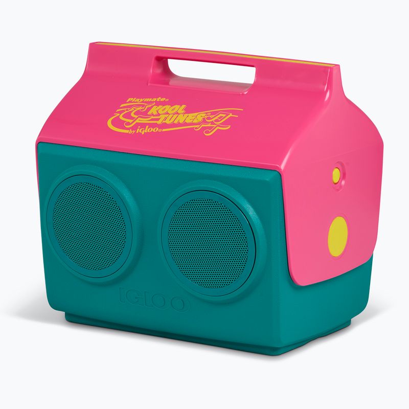 Nešiojamas šaldytuvas Igloo Retro Playmate KoolTunes 13 l dark jade 2