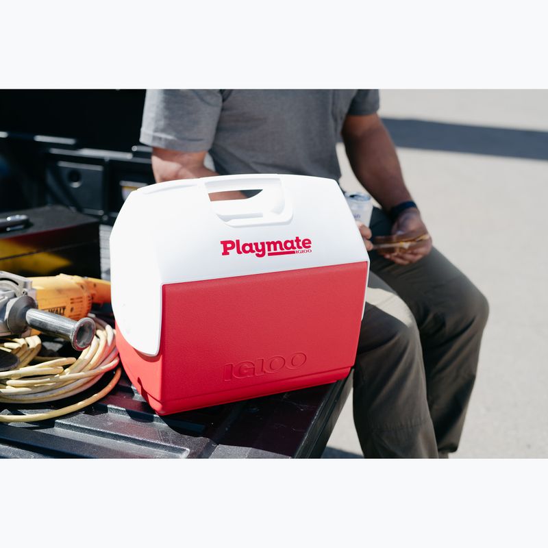 Nešiojamas šaldytuvas Igloo Playmate Pal 6 l red star 12