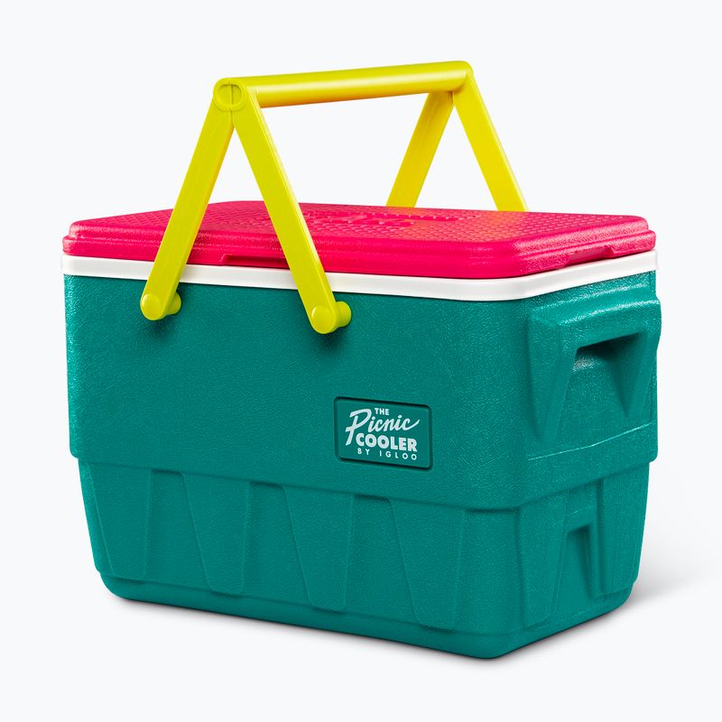 Nešiojamas šaldytuvas Igloo Retro Picnic 25 Qt 23 l dark jade 2
