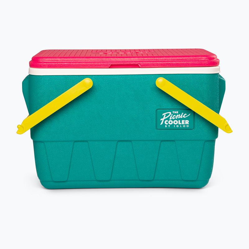 Nešiojamas šaldytuvas Igloo Retro Picnic 25 Qt 23 l dark jade 3