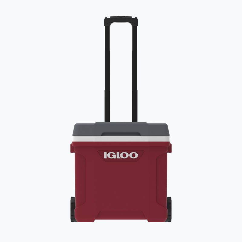 Turistinis šaldytuvas Igloo Latitude 30 Qt Roller 28 l industrial red/ meteorite 2